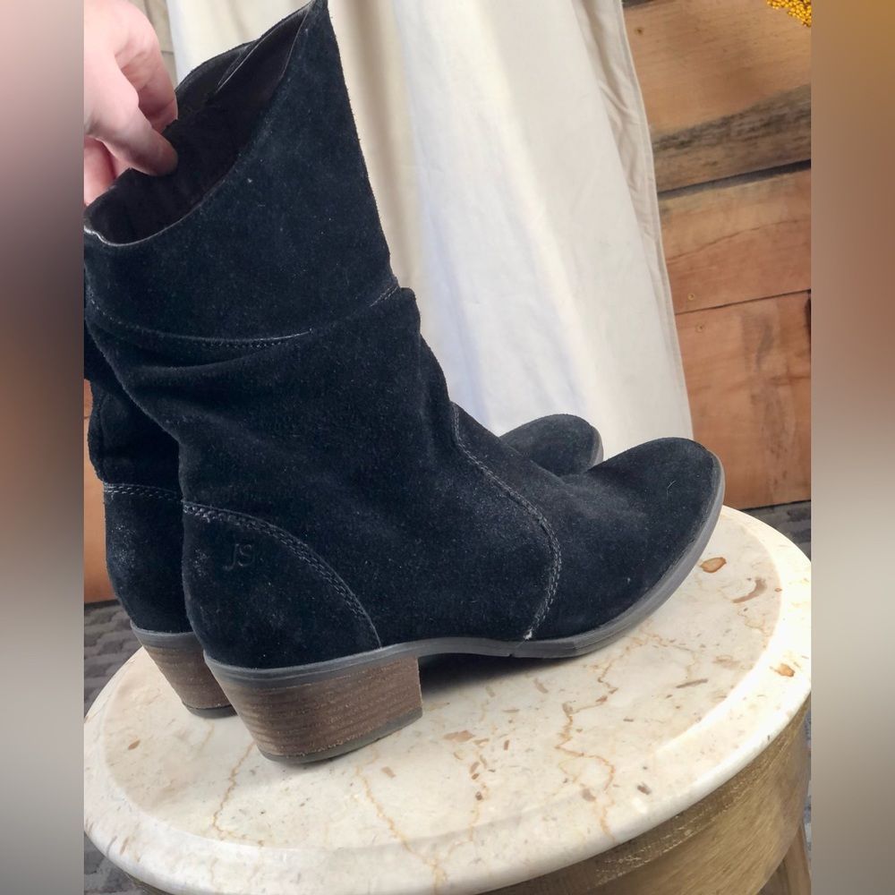Josef Seibel Daphne 37 Black Suede Bootie